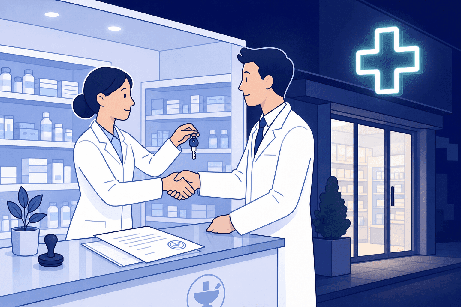 Comprar una farmacia en 2026: requisitos, cuánto cuesta y cuánto tendrás que esperar para revenderla