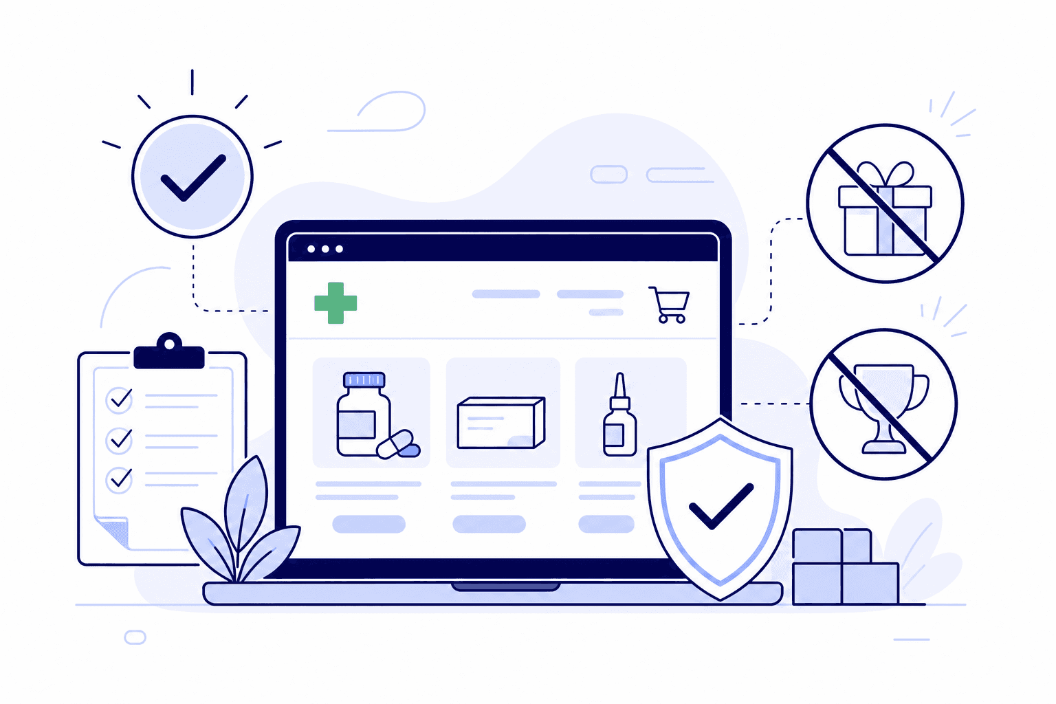 Qué NO puede hacer una farmacia al vender medicamentos online: las prohibiciones del RD 870/2013